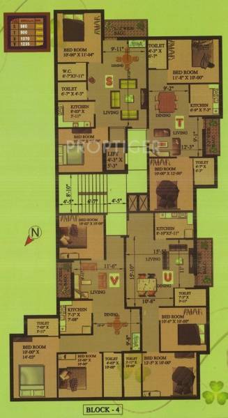 Images for Cluster Plan of Rajwada Rosewood