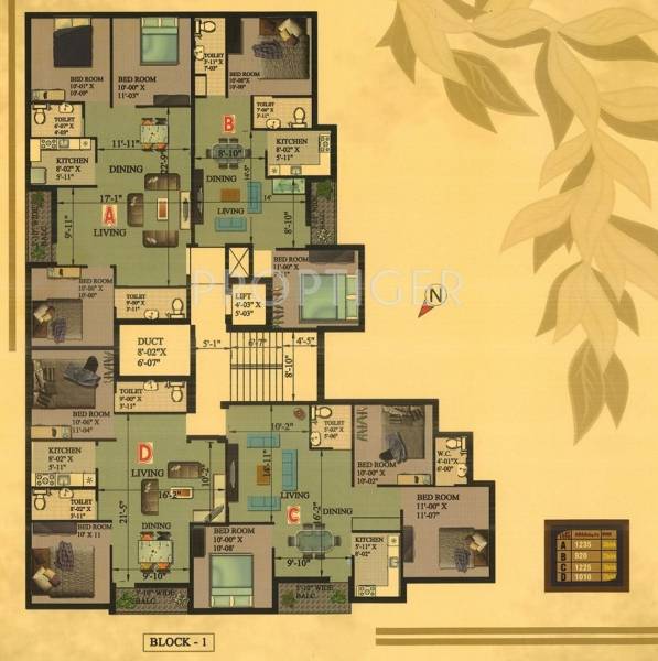 Images for Cluster Plan of Rajwada Rosewood