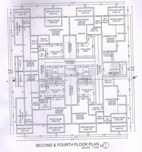  crossing-greens-the-residences Crossing Greens Cluster Plan