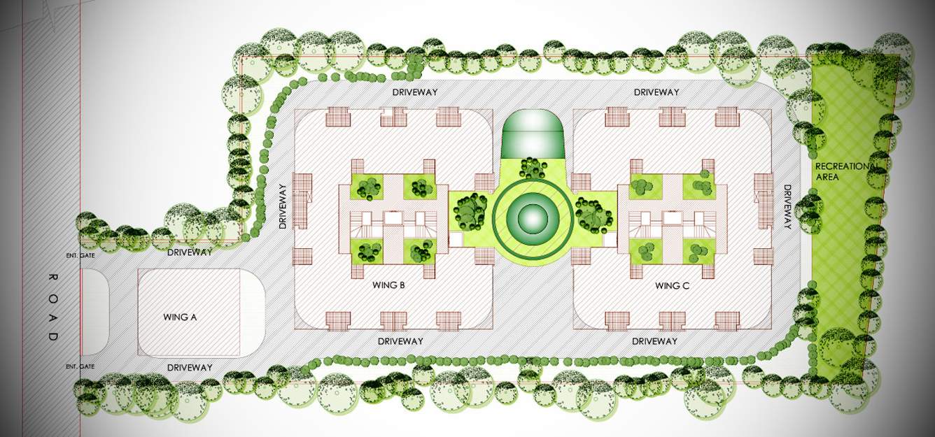  crossing greens the residences Images for Layout Plan of Shree Vishnu Crossing Greens The Residences