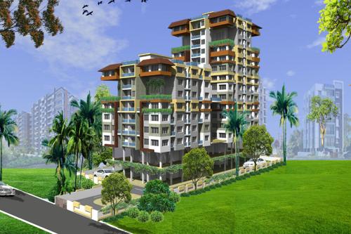  crossing-greens-the-residences Images for Elevation of Shree Vishnu Crossing Greens The Residences
