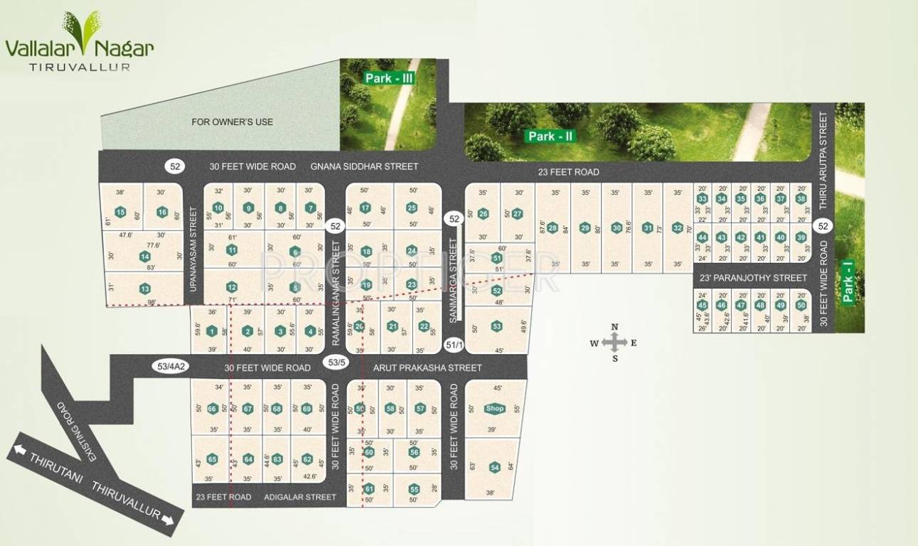 Images for Layout Plan of ABI Vallalar Nagar
