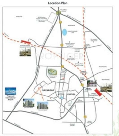 Images for Location Plan of Happy Home Group Mumbai Anant Apartment