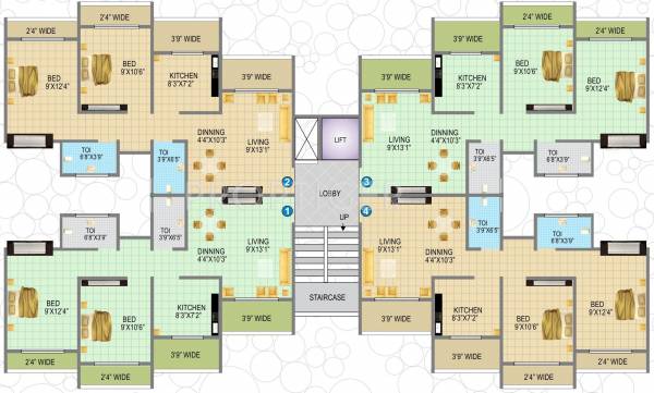 Images for Cluster Plan of Dipti SkyCity
