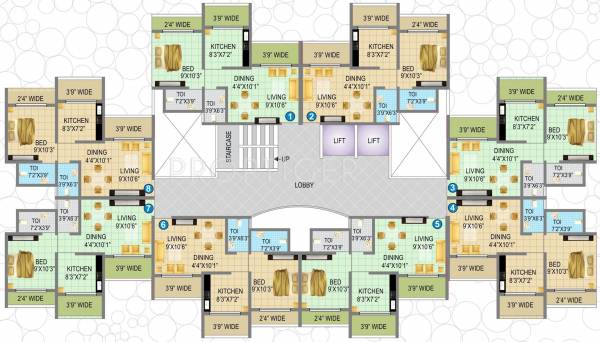 Images for Cluster Plan of Dipti SkyCity