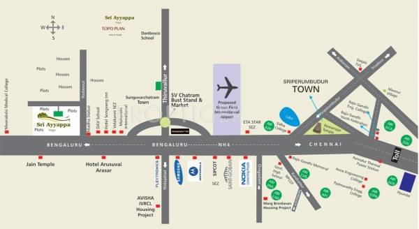 Images for Location Plan of ABI Sri Ayyappa Nagar