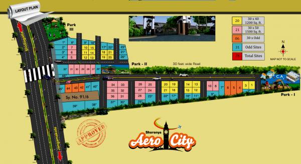 Images for Layout Plan of Sharanya Aero City