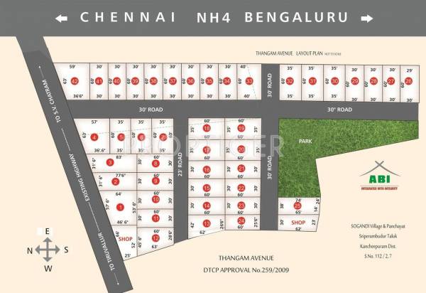 Images for Layout Plan of ABI Thangam Avenue