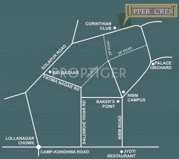 Images for Location Plan of Mittal Upper Crest