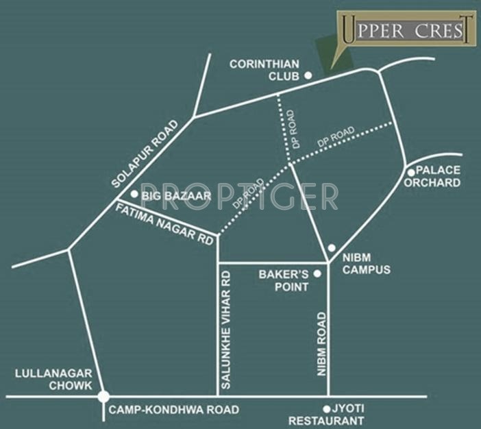 Images for Location Plan of Mittal Upper Crest