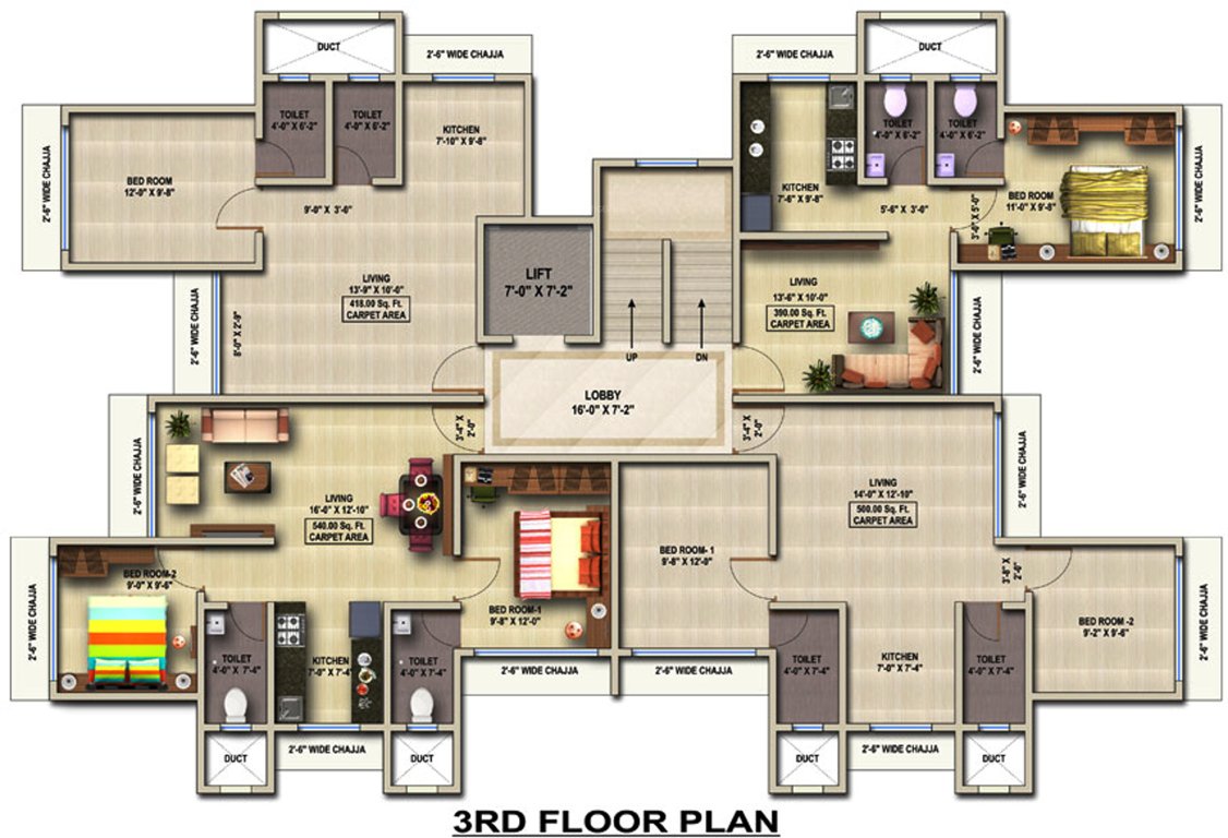 Images for Cluster Plan of Hirani Ruby CHS