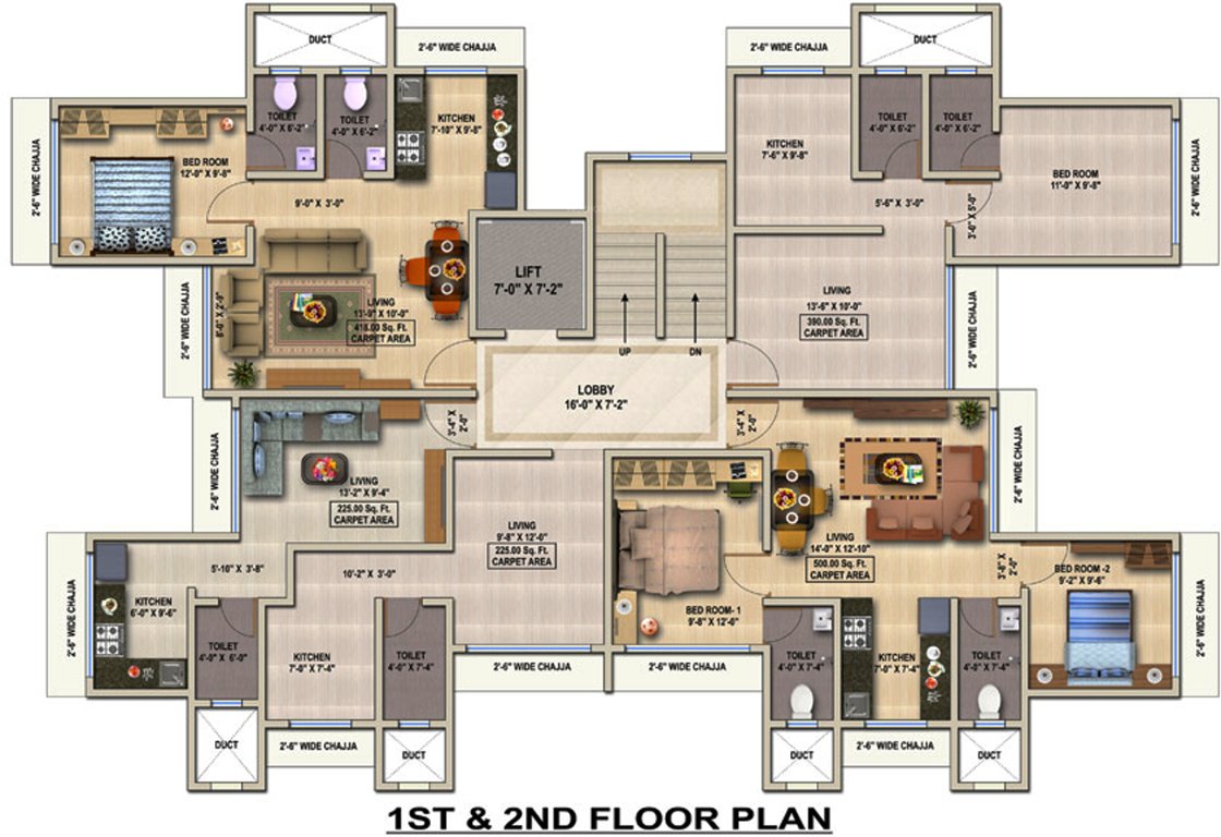 Images for Cluster Plan of Hirani Ruby CHS