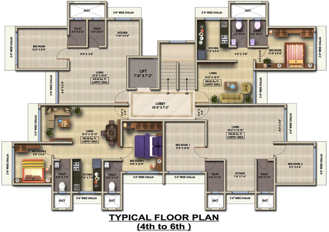 Images for Cluster Plan of Hirani Ruby CHS