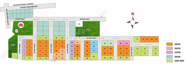 Images for Layout Plan of BRV Nanda Gokula