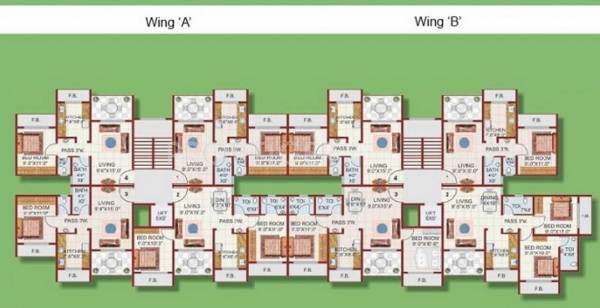 Images for Cluster Plan of Thanekar Bhagirathi Residency