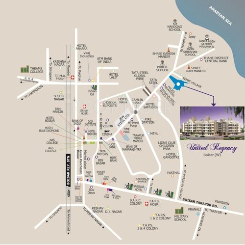Images for Location Plan of United United Regency Images for Location Plan of United United Regency