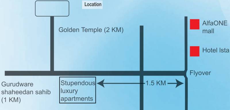  stupendous-luxury-apartment Location Plan