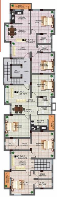 Images for Cluster Plan of Kosalram Adonia