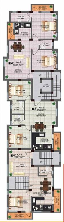 Images for Cluster Plan of Kosalram Adonia