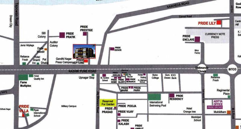 Images for Location Plan of Aditya Pride Neptune