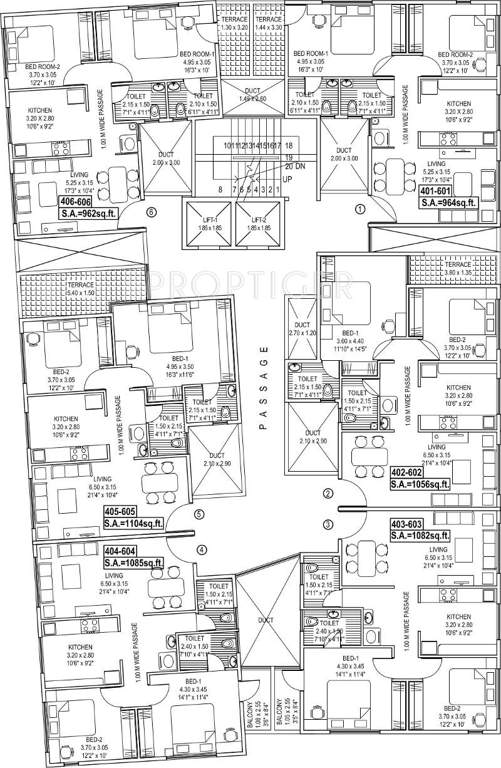 Images for Cluster Plan of Vaastu Ramnagar Housing Society