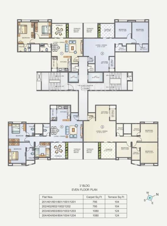 Images for Cluster Plan of Kunal Iconia