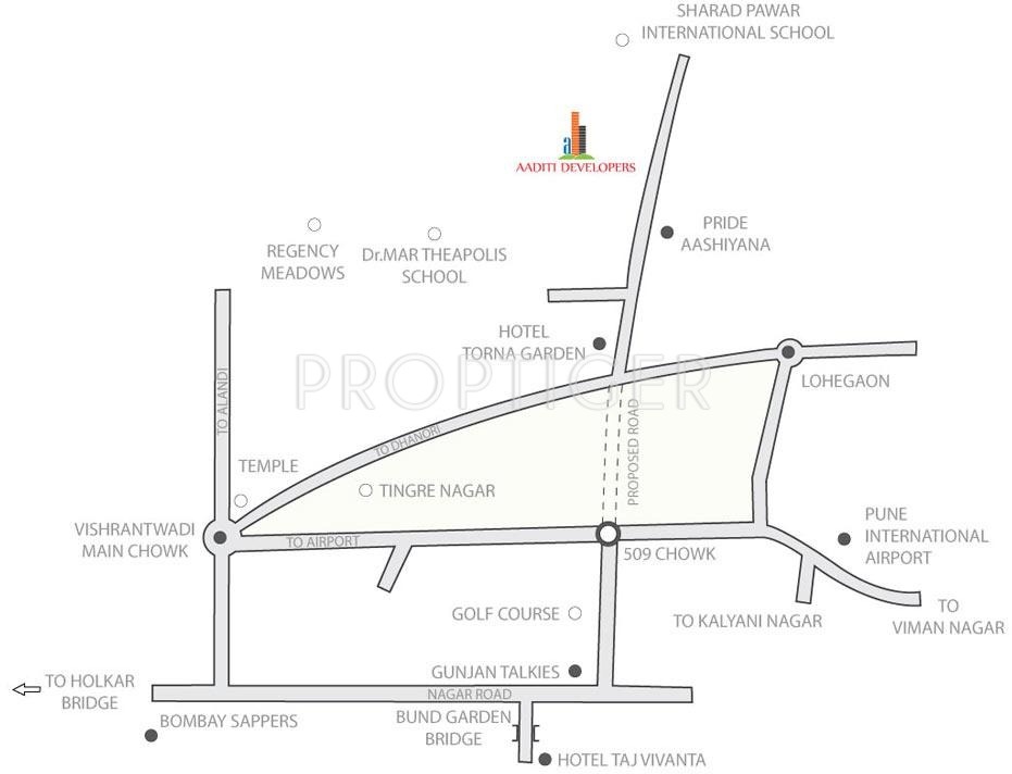 Images for Location Plan of Shriram Aditi Ambar