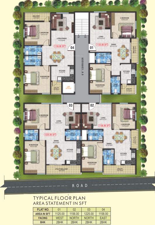 Images for Cluster Plan of SDR Sri Gayathri Elite