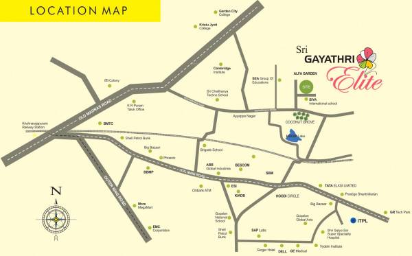 Images for Location Plan of SDR Sri Gayathri Elite