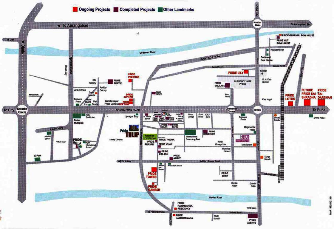 Images for Location Plan of Aditya Pride Tulip