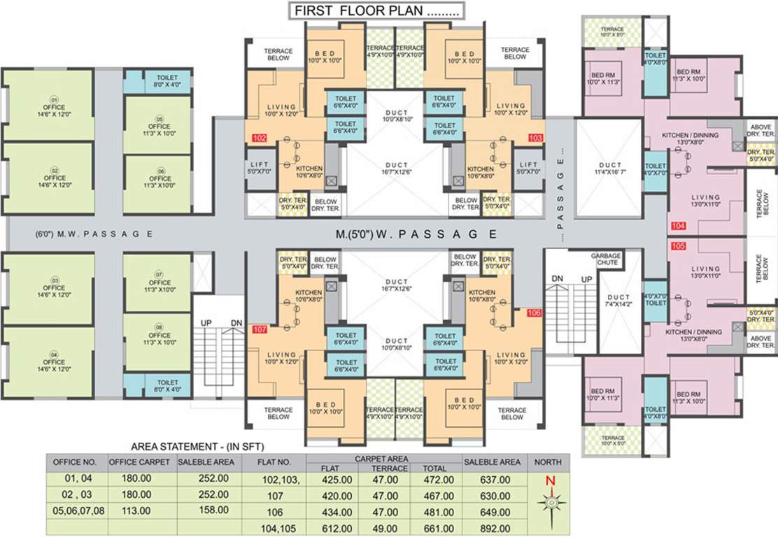  aashiana Images for Cluster Plan of Omm Aashiana