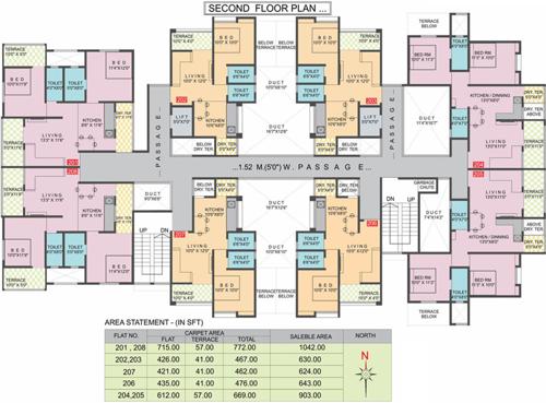  aashiana Images for Cluster Plan of Omm Aashiana