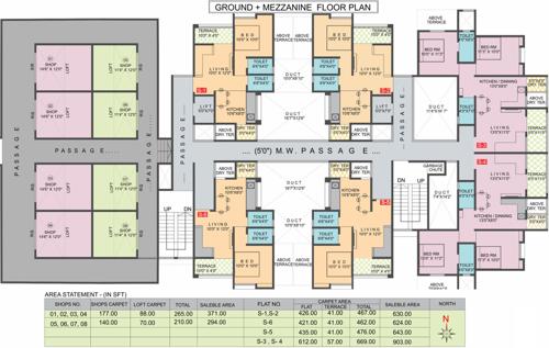  aashiana Images for Cluster Plan of Omm Aashiana