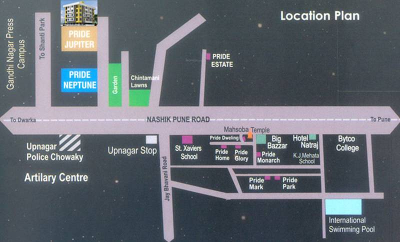 Images for Location Plan of Aditya Pride Jupiter