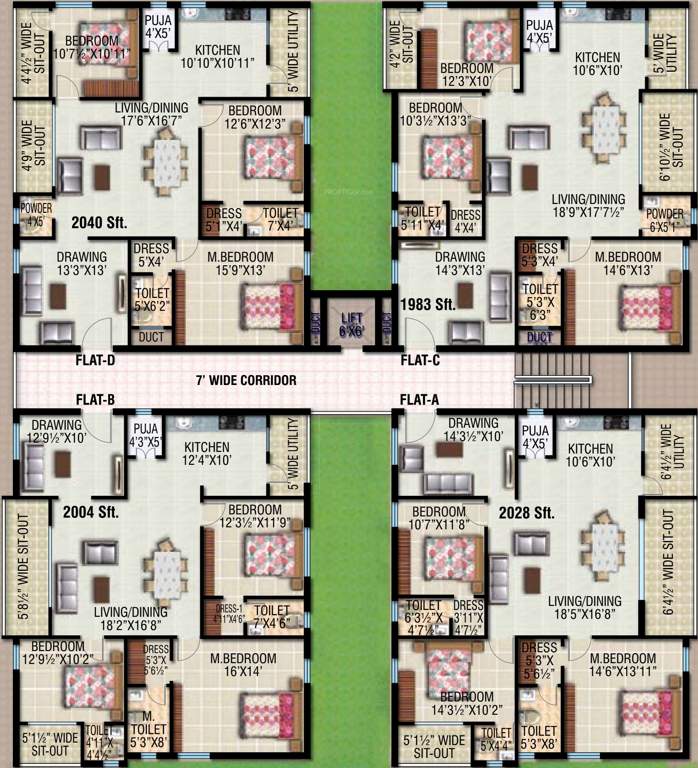 Images for Cluster Plan of Sahiti Suryadev Urban Ville