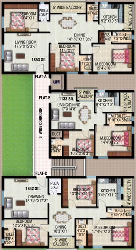Images for Cluster Plan of Sahiti Suryadev Urban Ville