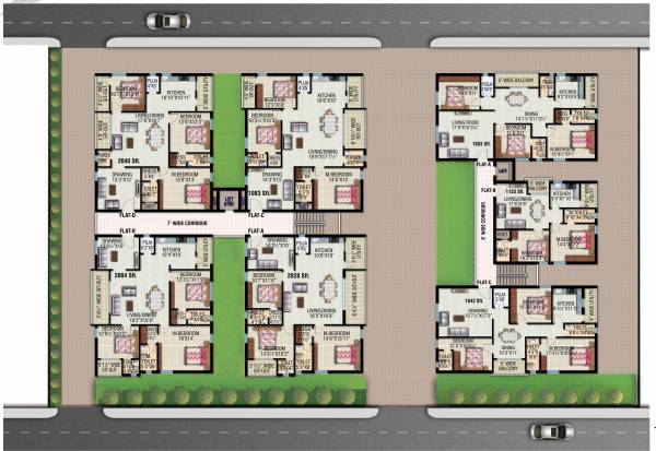 Images for Layout Plan of Sahiti Suryadev Urban Ville