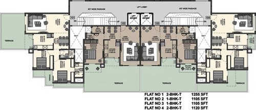 Images for Cluster Plan of Aditya Pride Ram Krushna Residency
