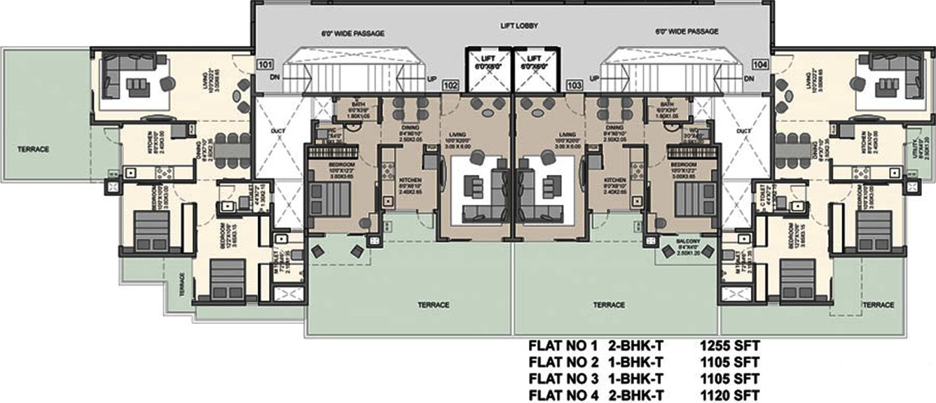 Images for Cluster Plan of Aditya Pride Ram Krushna Residency