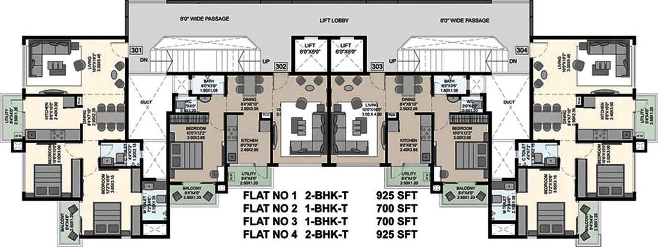 Images for Cluster Plan of Aditya Pride Ram Krushna Residency
