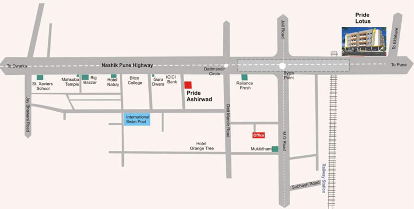 Images for Location Plan of Aditya Developers Pride Lotus