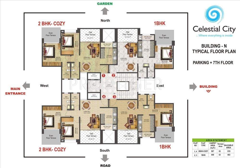  celestial city Images for Cluster Plan of Pharande Celestial City