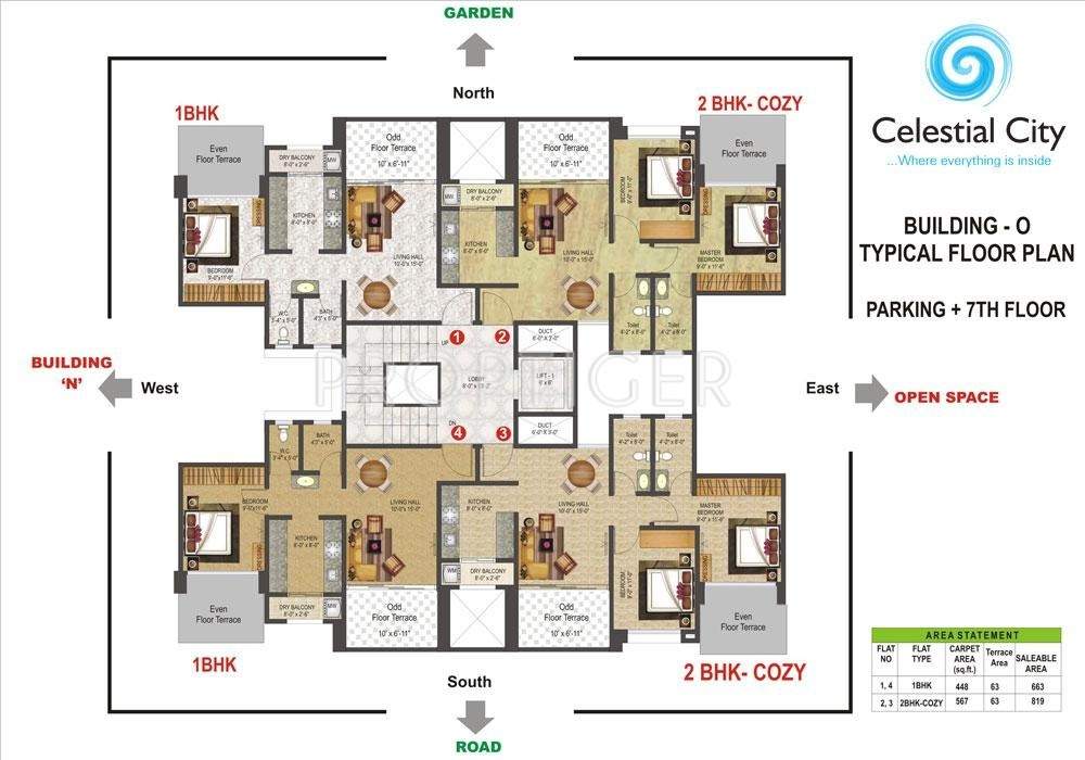  celestial city Images for Cluster Plan of Pharande Celestial City