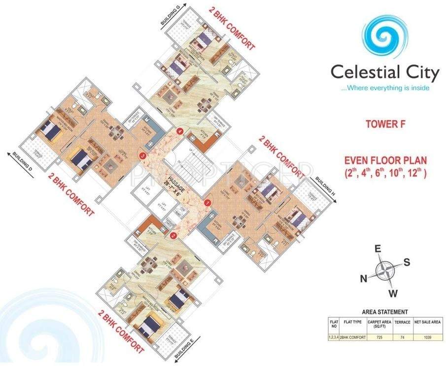  celestial city Images for Cluster Plan of Pharande Celestial City