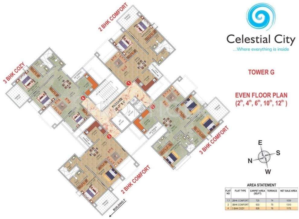  celestial city Images for Cluster Plan of Pharande Celestial City