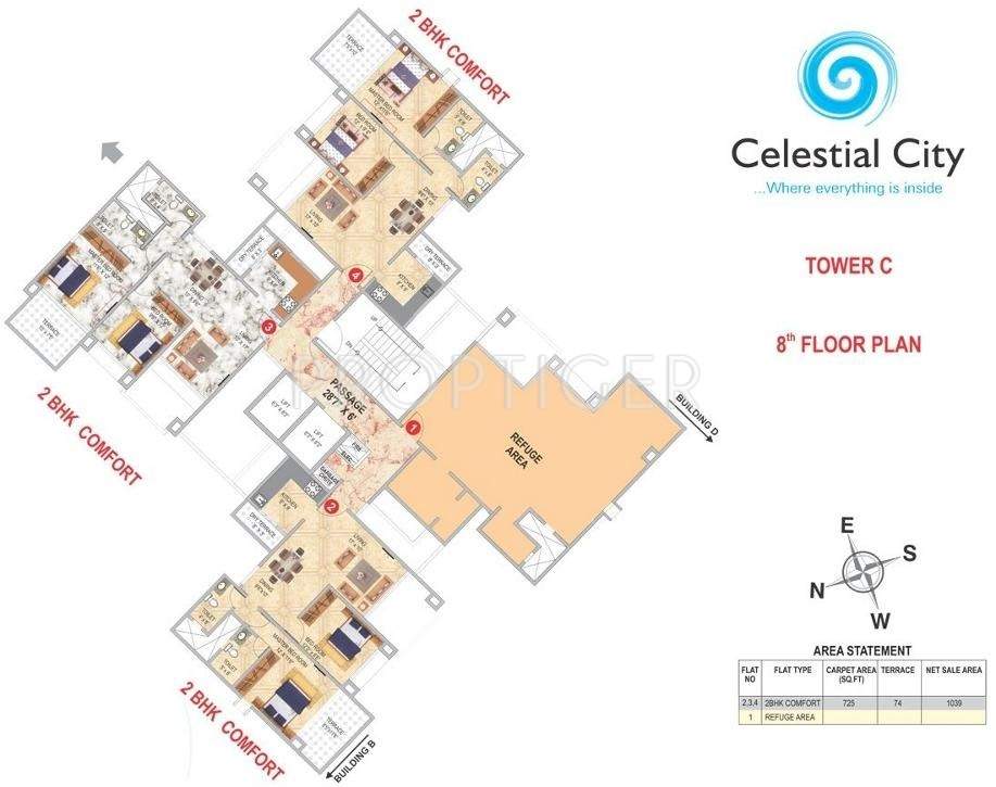  celestial city Images for Cluster Plan of Pharande Celestial City