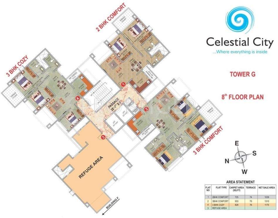  celestial city Images for Cluster Plan of Pharande Celestial City