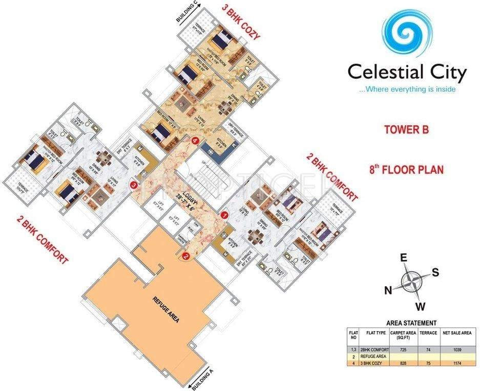  celestial city Images for Cluster Plan of Pharande Celestial City