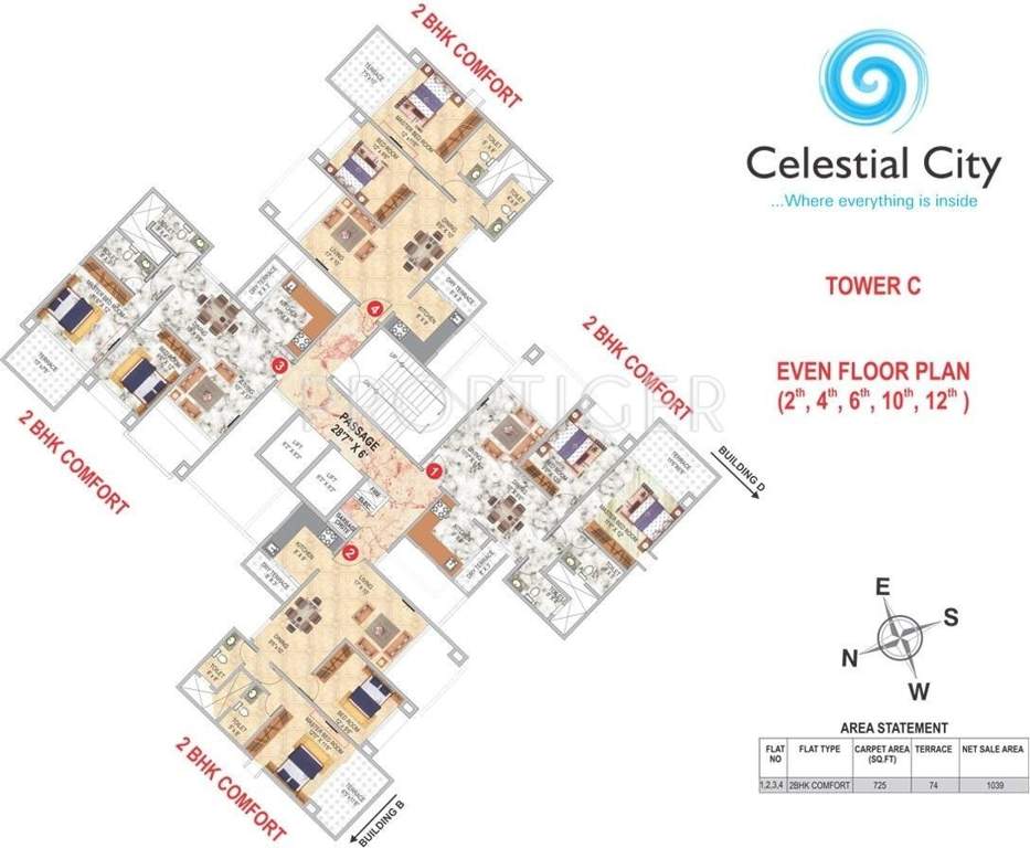  celestial city Images for Cluster Plan of Pharande Celestial City