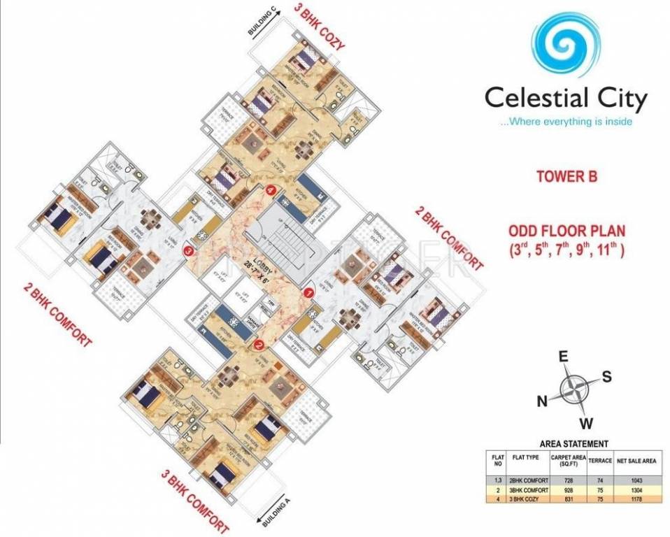 Images for Cluster Plan of Pharande Celestial City